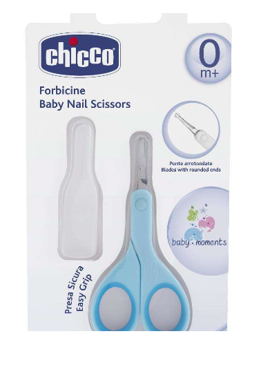 Chicco 5912200000 nagelsax och nagelklippare för barn Blå