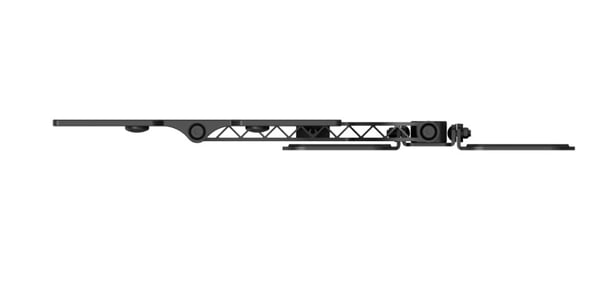 Hama 00220847 tv-beslag 121,9 cm (48") Sort