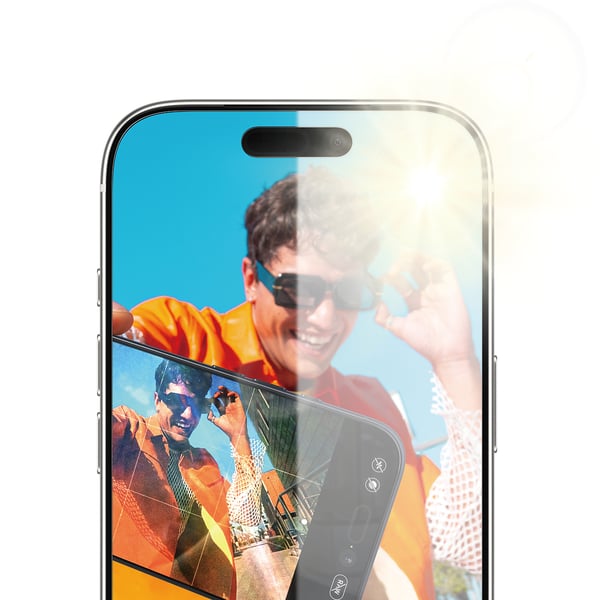 PanzerGlass ® Anti-Reflective Armor Screen Protector iPhone 17 Pro w. EasyAligner Genomskinligt skärmskydd Apple 1 styck
