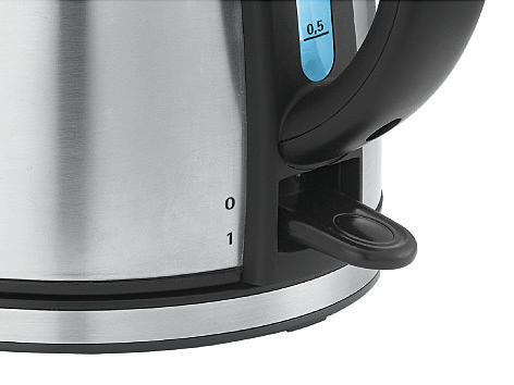 WMF Stelio 0413010012 elkedel 1,2 L 2400 W Sort, Rustfrit stål
