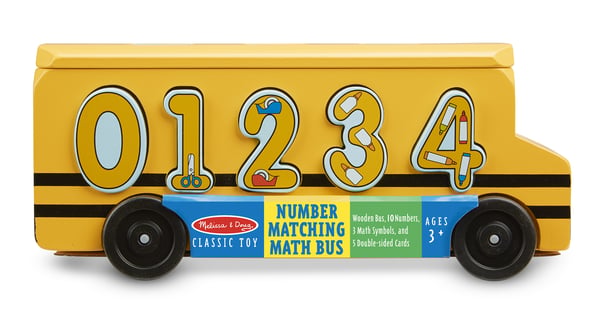 Melissa & Doug Number Matching Math Bus
