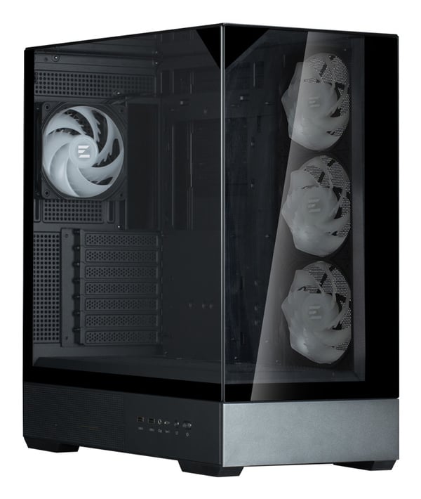 Zalman P40 Prism Plus Black Midi Tower Musta