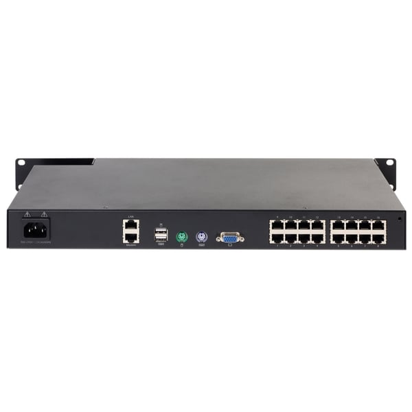 APC KVM1116R KVM Switch Stativ-montering Sort