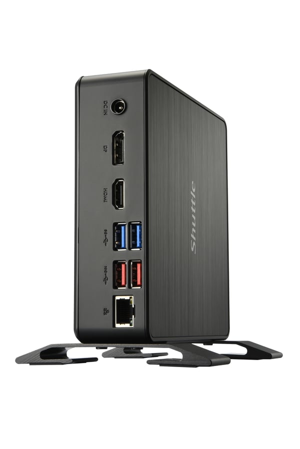 Shuttle NC40U PC barebone 0.84L sized PC Sort 7305 Intel® SoC 1,1 GHz