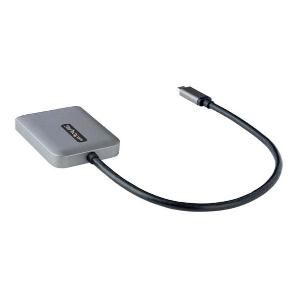 StarTech.com MST14CD122HD USB grafisk adapter 3840 x 2160 pixel Sort, Grå