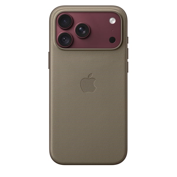 Apple iPhone 18 Pro Maxin TechWoven-kuori MagSafella - kaarnanvärinen