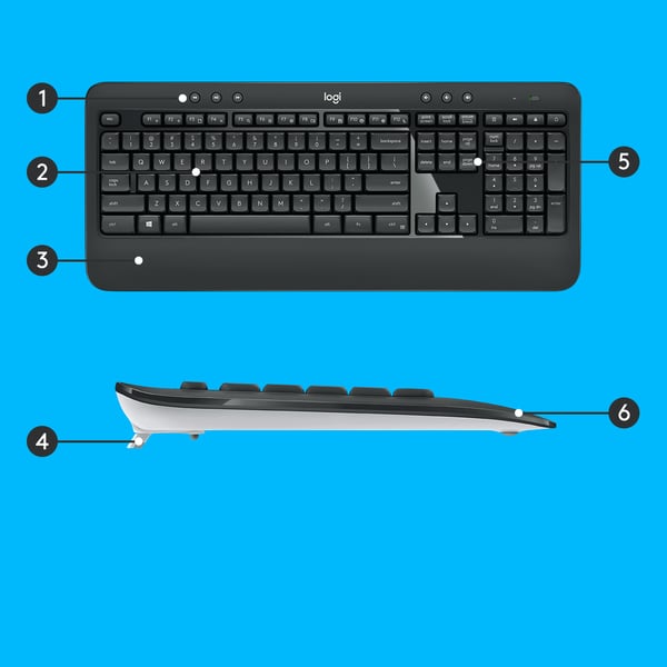 Logitech MK540 Advanced