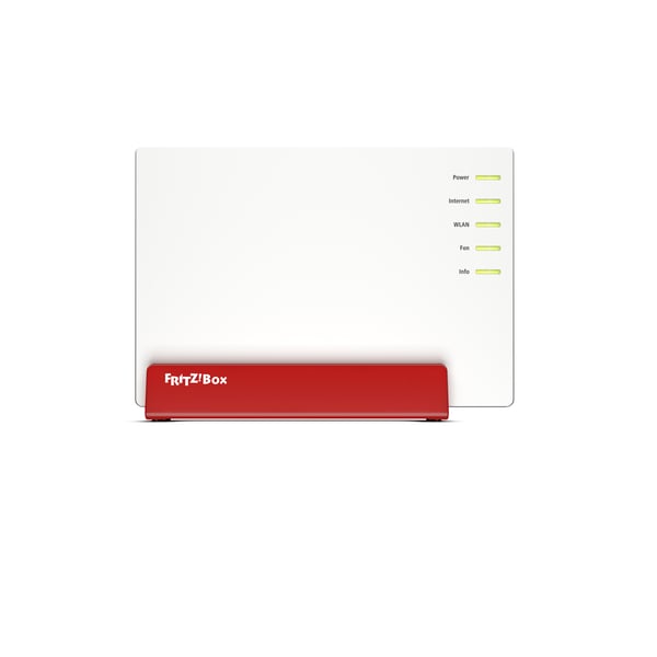 Box FRITZ! 7583 VDSL INT trådløs router Gigabit Ethernet Dual-band (2,4 GHz / 5 GHz) Rød, Hvid