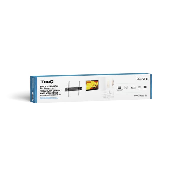 TooQ LP4170F-B tv-fäste 177,8 cm (70") Svart