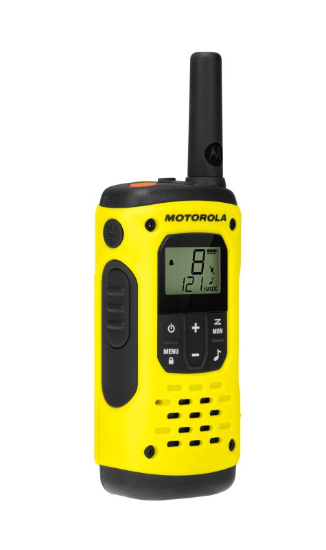 Motorola Talkabout T92 H2O tvåvägsradio 16 kanaler 446.00625 - 446.19375 MHz Svart, Gul