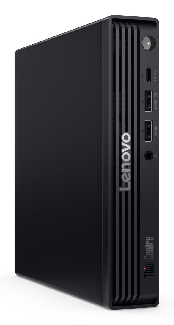 Lenovo ThinkCentre M70q Gen 6 Intel Core Ultra 5 225T 16 GB DDR5-SDRAM 512 GB SSD Windows 11 Pro Mini PC Mini-PC Svart