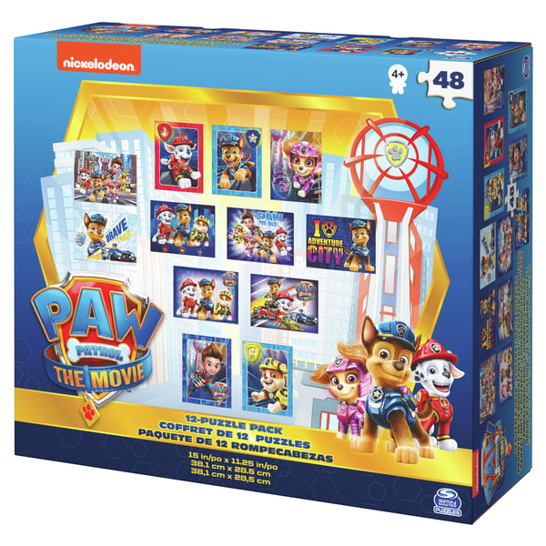 Games CGI KPZ PawP Kids 12Puzzle Pack GML Puslespil 180 stk Tegnefilm