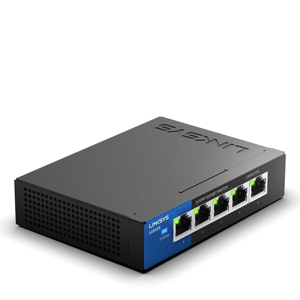 Linksys 5-portars Business Desktop Gigabit-switch (LGS105)