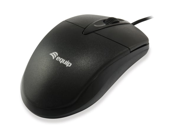 Equip 245102 hiiri Office Molempikätinen USB A-tyyppi Optinen 1000 DPI