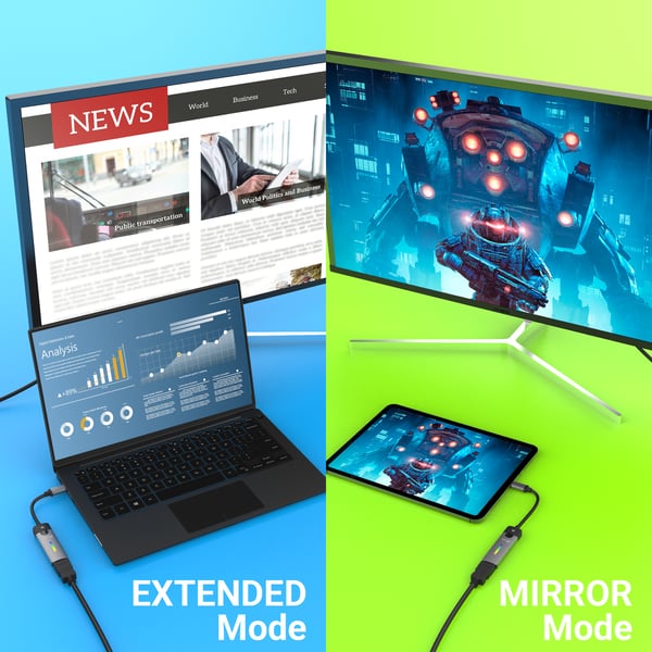 j5create JCA157-N USB-C® till HDMI™ 2.1 8K Adapter