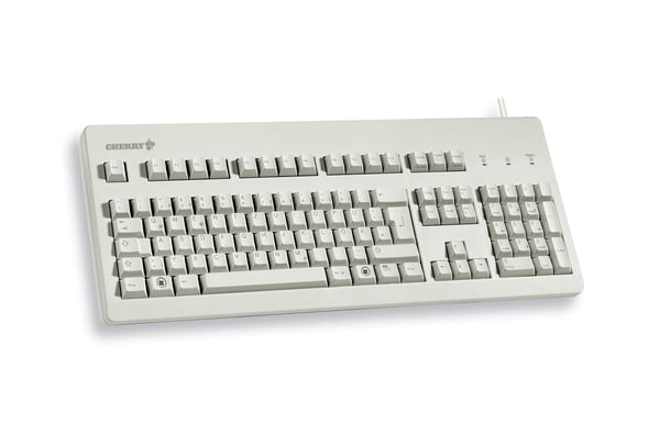 CHERRY G80-3000 tangentbord Universal USB QWERTY Engelska (Storbritannien) Grå