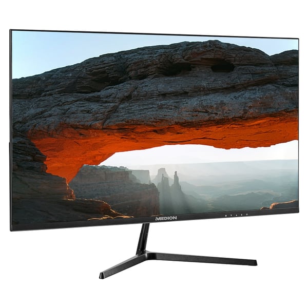 MEDION AKOYA P52424 computerskærm 61 cm (24") 1920 x 1080 pixel Fuld HD LCD Sort