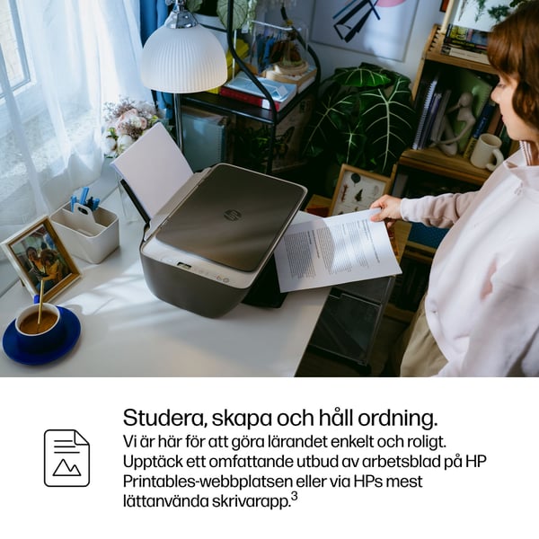 HP DeskJet 2910 Trådlöst All-in-One Färg Skrivare, Instant Ink
