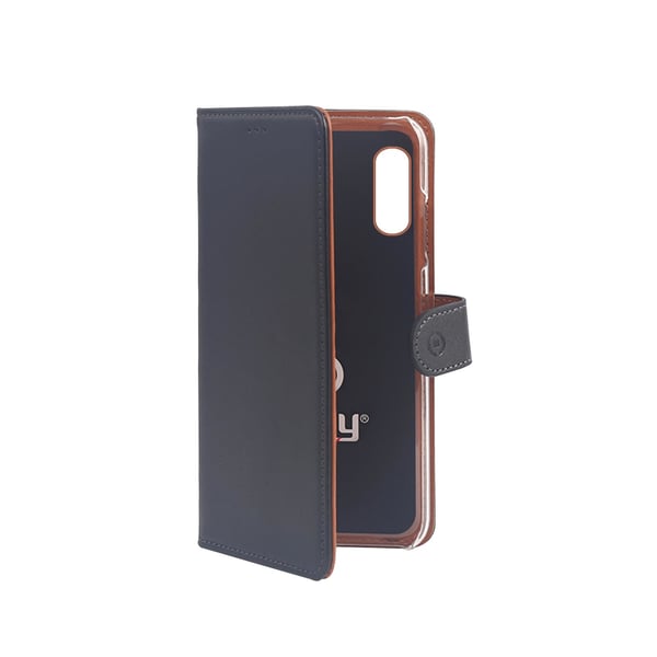 Celly WALLY mobiltelefonfodral 16 cm (6.3") Folio Svart