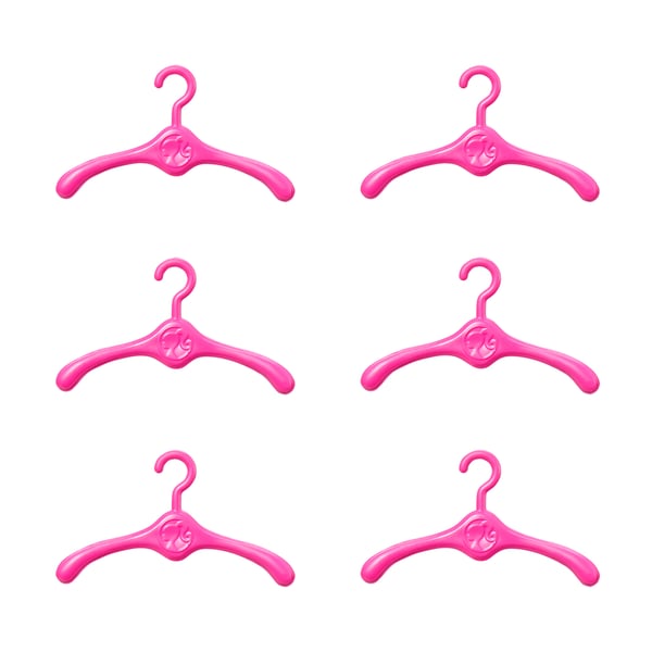 Barbie Fashionistas Ultimate Closet-tilbehør, 6 bøjler, fra 3 år
