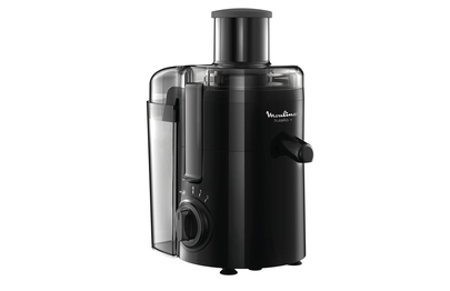 Moulinex JU3708 Keskipakoinen mehustin 350 W Musta, Ruostumaton teräs Moulinex JU3708 Keskipakoinen mehustin 350 W Musta, Ruostumaton teräs