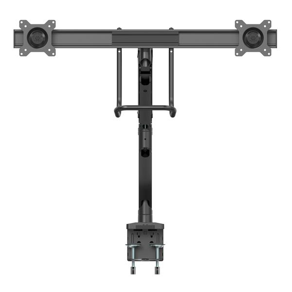 StarTech.com ARMSLMBARDUO skærmbeslag og -stativer 81,3 cm (32") Skrivebord Sort