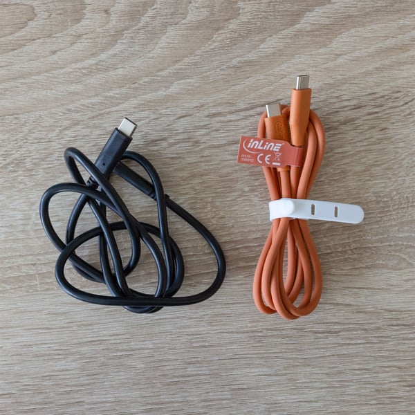 InLine 35892O USB-kabel USB 2.0 2 m USB C 0,48 Gbit/sek. 100 W Orange