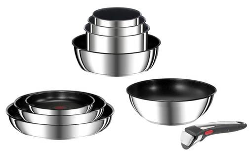 Tefal L9739102 kastrull Rund Rostfritt stål