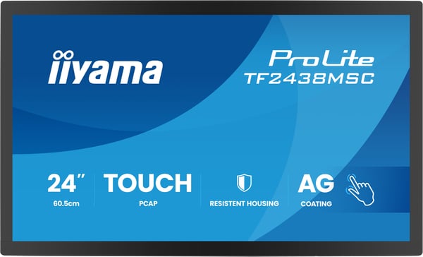 iiyama TF2438MSC-B2 pekskärmsstyrningspanel 60,5 cm (23.8") 1920 x 1080 pixlar