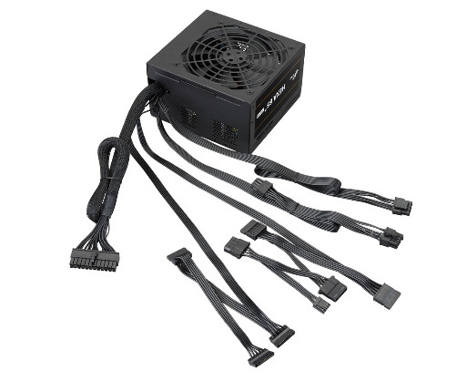 FSP HEXA 85+ PRO 450W strömförsörjningsenheter 24-pin ATX ATX Svart