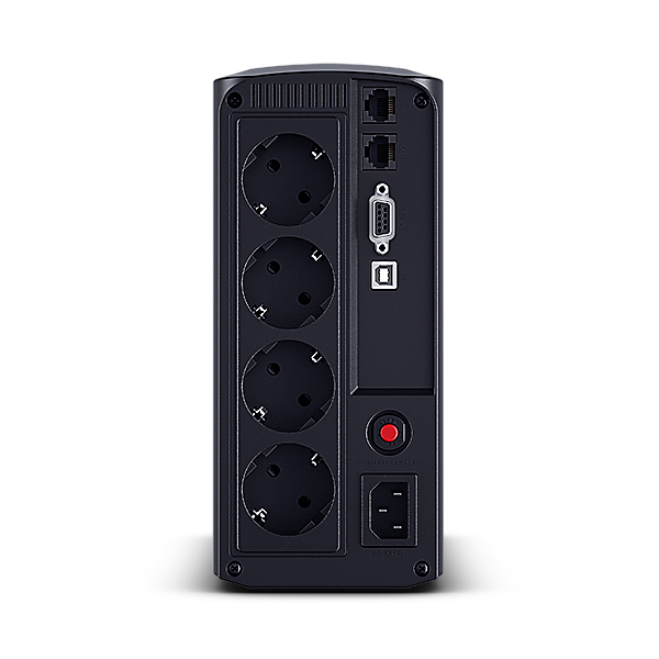 CyberPower VP700ELCD UPS-enhed Interaktivt indgangsstik 0,7 kVA 390 W 4 AC stikkontakt(er)