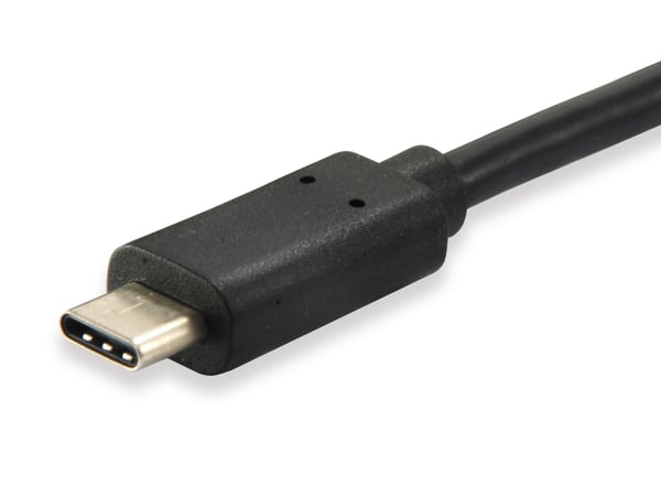 Equip 128343 USB-kabel USB 3.2 Gen 1 (3.1 Gen 1) 0,25 m USB C USB A 5 Gbit/sek. Sort