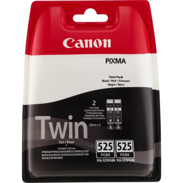 Canon 4529B010 mustekasetti 2 kpl Alkuperäinen Musta