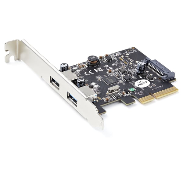 StarTech.com 2-Port USB PCIe-adapter - 10 Gbit/s per port - USB 3.1/3.2 Gen 2 Typ-A PCI Express 3.0 x