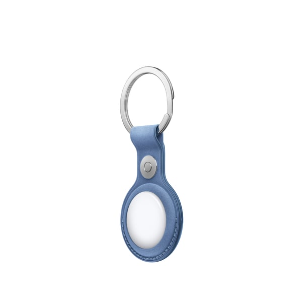 Apple FineWoven-nøglering til AirTag – lupinblå
