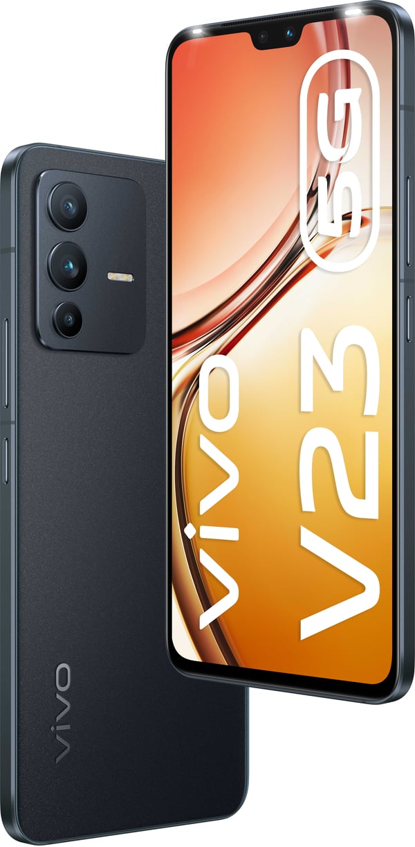VIVO V23 5G 16,4 cm (6.44") Kaksois-SIM Android 12 USB Type-C 12 GB 256 GB 4200 mAh Musta