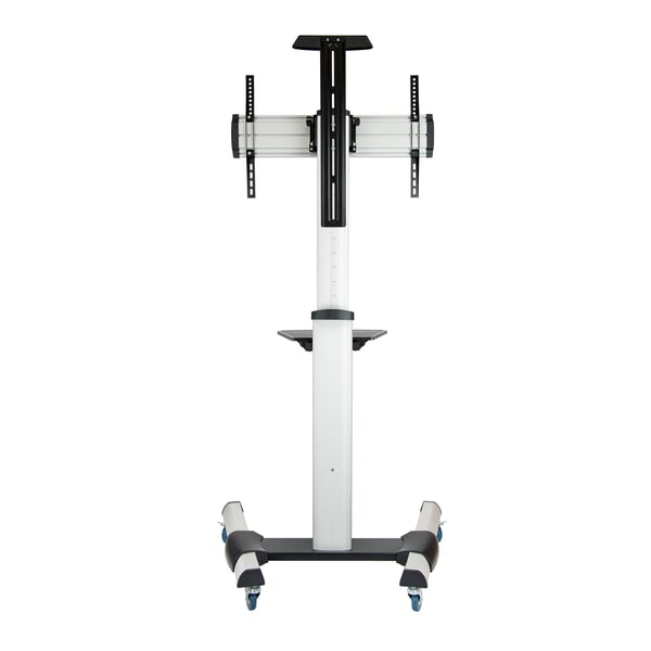 TooQ FS1870M-B skærmbeslag til skiltning 94 cm (37") Sort, Sølv