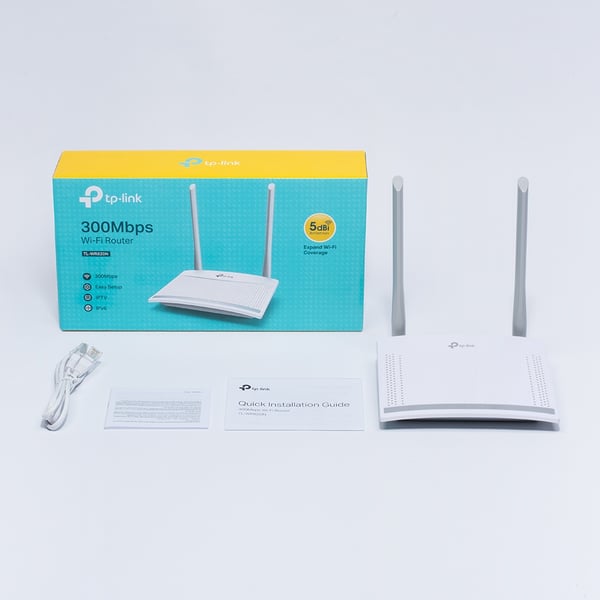 TP-Link TL-WR820N trådløs router Hurtigt ethernet Enkelt band (2,4 GHz) Hvid