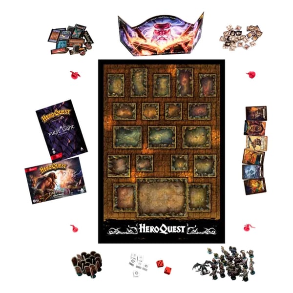 Asmodee HeroQuest: First Light Brætspil