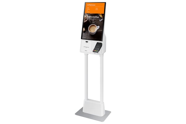 Samsung LH24KMATBGC Kioskdesign 60,5 cm (23.8") Wi-Fi 250 cd/m² Full HD Vit Pekskärm 16/7