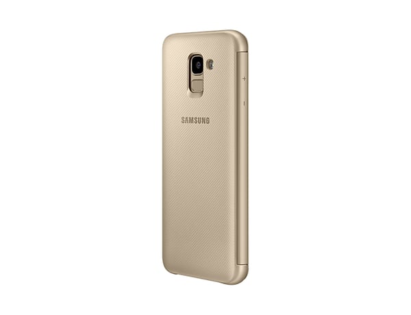 Samsung EF-WJ600 mobiltelefon etui 14,2 cm (5.6") Tegnebogsetui Guld