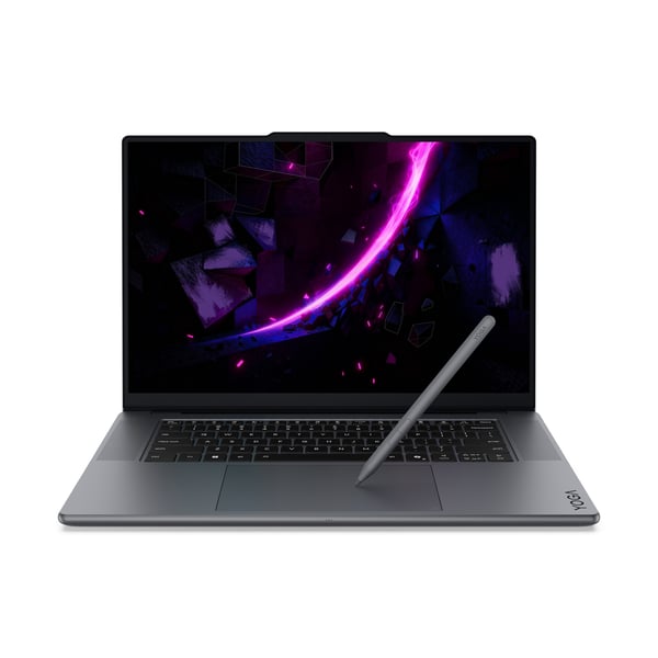 Lenovo Yoga Pro 9 16IPH11 Copilot+ PC Intel Core Ultra 9 386H Kannettava tietokone 40,6 cm (16") Kosketusnäyttö 3.2K 64 GB LPDDR5x-SDRAM 2 TB SSD NVIDIA GeForce RTX 5070 Wi-Fi 7 (802.11be) Windows 11 Home Harmaa ranska