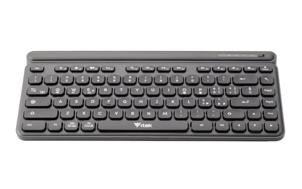 itek DGT W42B tastatur Universel RF trådløs + Bluetooth QWERTY Engelsk, Italiensk Sort