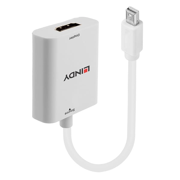 Lindy 41069 videokabel adapter Mini DisplayPort HDMI Type A (Standard) Hvid