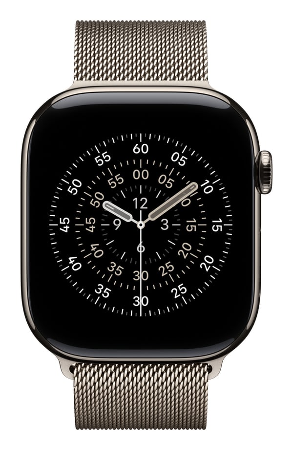 Apple MGJ24ZM/A Smart bærbart (wearable) tilbehør Band Naturlig Rustfrit stål