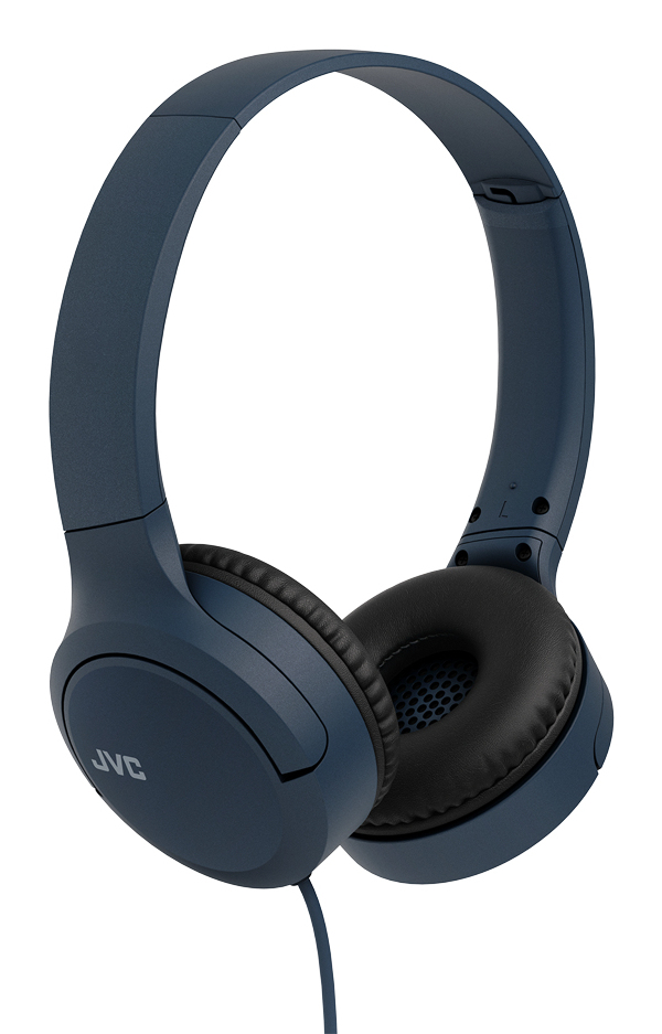 JVC HAS33UC Kuulokkeet Langallinen Pääpanta Puhelut/Musiikki USB Type-C Musta, Sininen
