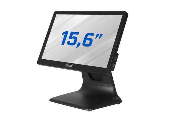 iggual AIO B156.88.N100 All-in-One 39,6 cm (15.6") 1920 x 1080 pixel Berøringsskærm Sort iggual AIO B156.88.N100 All-in-One 39,6 cm (15.6") 1920 x 1080 pixel Berøringsskærm Sort