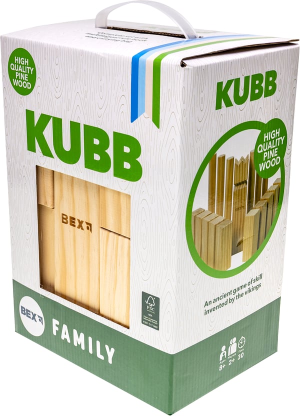 Bex Sport 541-014 toiminnallinen/taitopeli & lelu Kubb