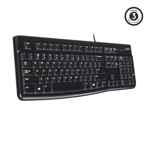 Logitech K120 - Tastatur - USB - Belgien