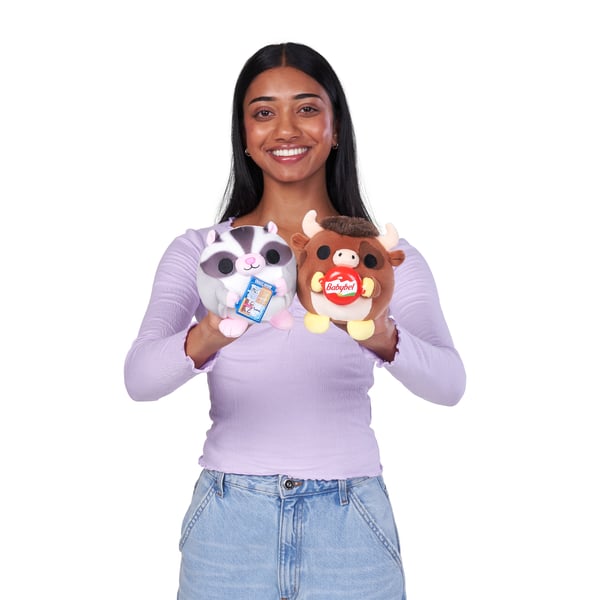 Snackles licenseret serie 3 12 cm plysdyr